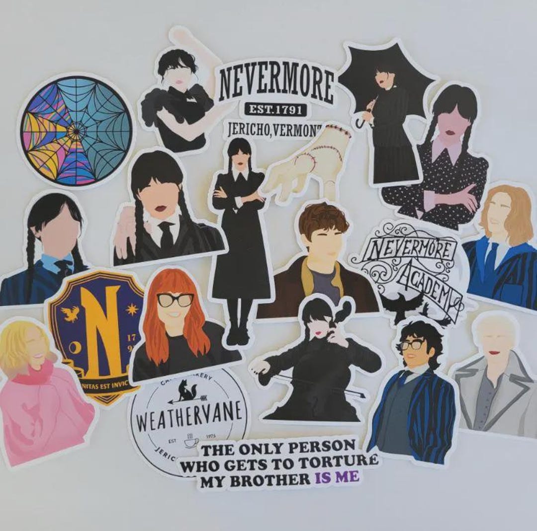 TV Series Stickers, Halloween Stickers, Family Stickers, Sticker Pack ...