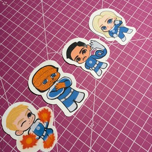 fantastic 4 sticker pack