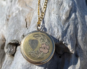 Vintage gold filled locket