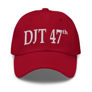 DJT 47th Cap Trump 47 President Hat - RAF COLLECTION