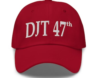 Gorra Djt 47.ª. Trump cumple 47 años como presidente de EE. UU. - COLECCIÓN RAF