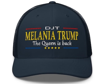 Cap Hat, Melania Trump is back as Queen - RAF COLLECTION