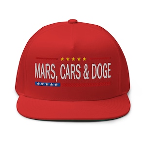 Cap Mars, cars & DOGE hat - cap for Elon Musk supporters - RAF COLLECTION