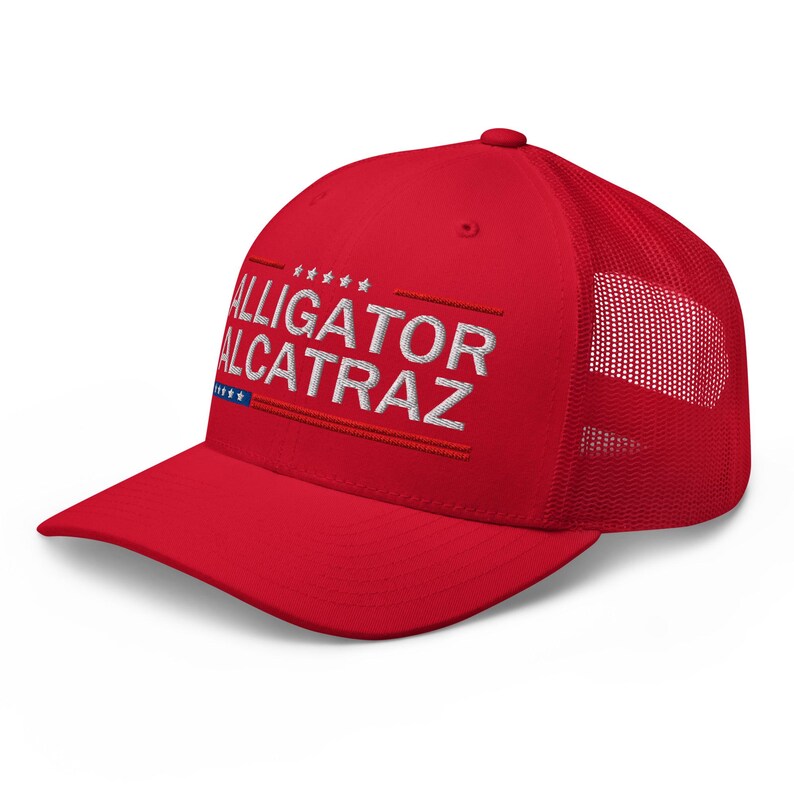 Cap for pro-Trump patriots, alligator alcatraz ICE supporters - RAF COLLECTION
