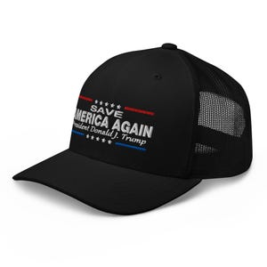2024 Save America Again Trump Embroidered Cap - RAF COLLECTION