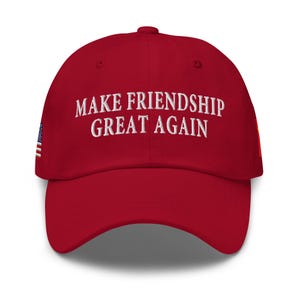 Hat: Make Friendship Great Again - US President Donald J. Trump & Chinese President Xi - RAF COLLECTION