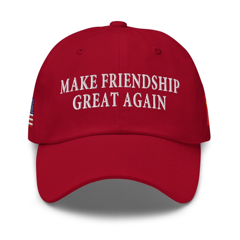 Hat: Make Friendship Great Again - US President Donald J. Trump & Chinese President Xi - RAF COLLECTION