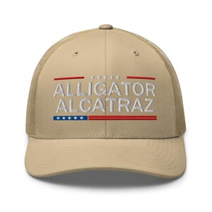 Cap for pro-Trump patriots, alligator alcatraz ICE supporters - RAF COLLECTION