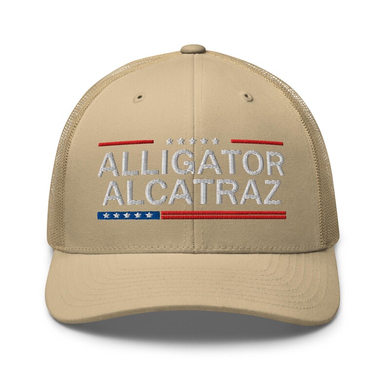 Cap for pro-Trump patriots, alligator alcatraz ICE supporters - RAF COLLECTION