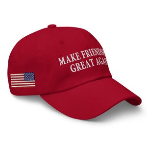 Hat: Make Friendship Great Again - US President Donald J. Trump & Chinese President Xi - RAF COLLECTION