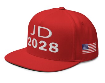 Trump Supporter Cap: JD Vance 2028 - RAF COLLECTION