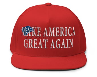 Make America Great Again maga USA flag hat - RAF COLLECTION