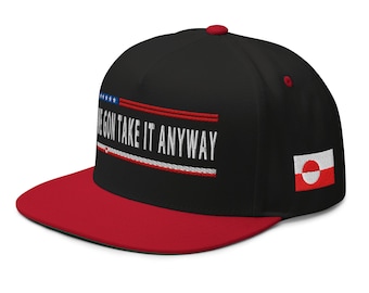Cotton hat for fans of the Trump deal - Greenland - USA - RAF COLLECTION