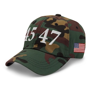 45 47 camo hat - for Trump supporters only! - RAF COLLECTION