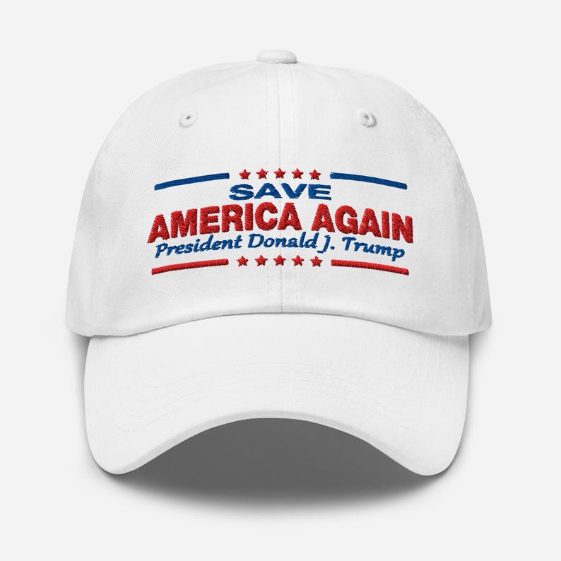 2024 Save America Again Trump Embroidered Hat Cap - RAF COLLECTION
