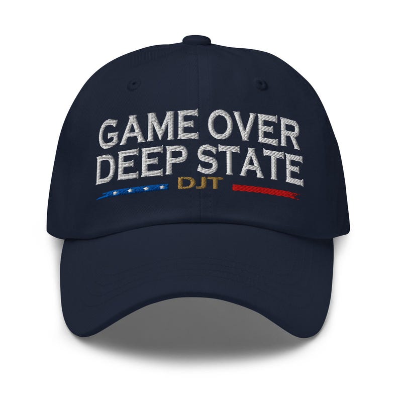 Cap Game over Deep State - hat for Trump supporters - RAF COLLECTION