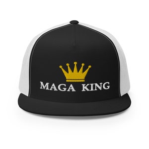 Maga King, Trump is the US President - stylish hat - RAF COLLECTION