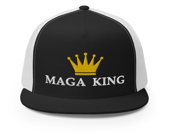 Maga King, Trump es el presidente de EE. UU. - sombrero elegante - COLECCIÓN RAF