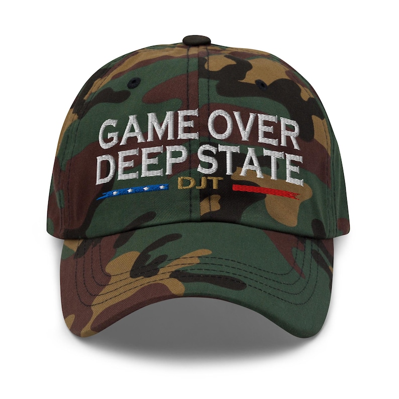 Cap Game over Deep State - hat for Trump supporters - RAF COLLECTION