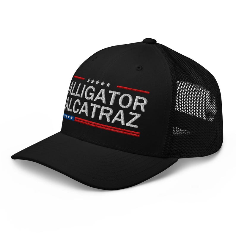 Cap for pro-Trump patriots, alligator alcatraz ICE supporters - RAF COLLECTION
