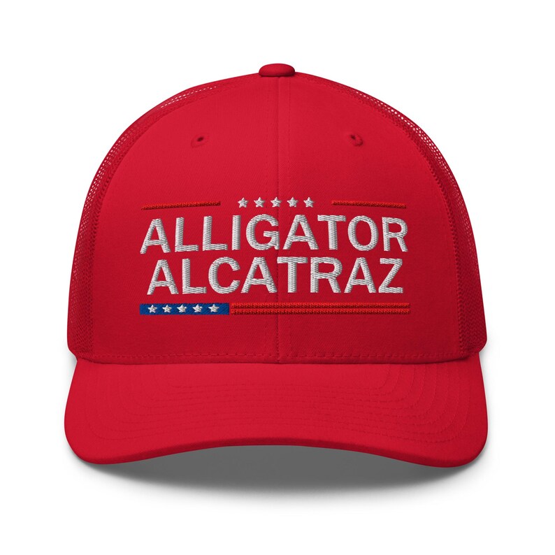 Cap for pro-Trump patriots, alligator alcatraz ICE supporters - RAF COLLECTION