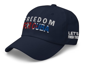 Hat: Freedom for Cuba - Let's finish this! - RAF COLLECTION