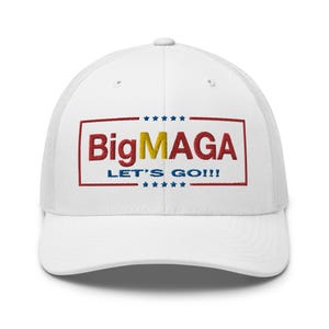 MAGA Embroidered Trucker Cap - RAF COLLECTION
