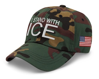 I stand with ICE US immigration customs border - RAFCOLLECTION