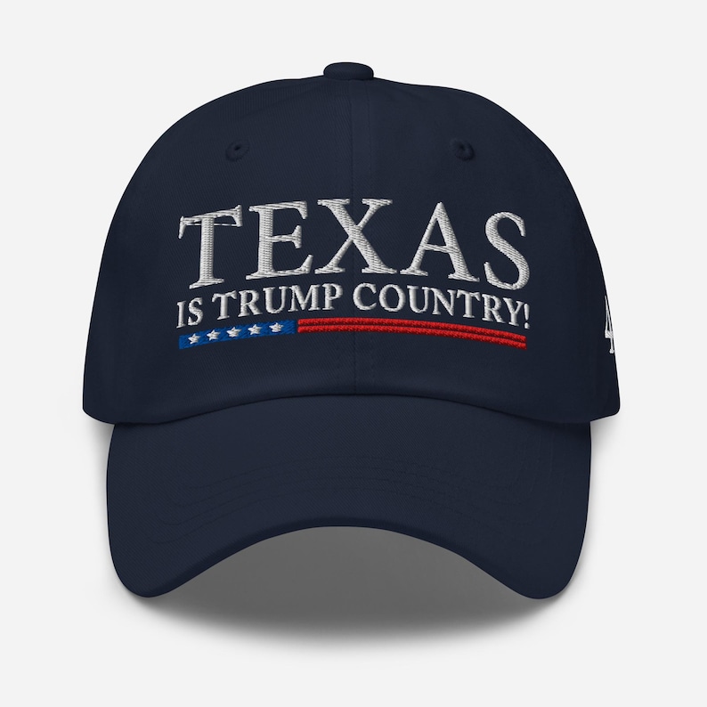 Texas is Trump Country! Red cotton hat for President supporter - RAF COLLECTION