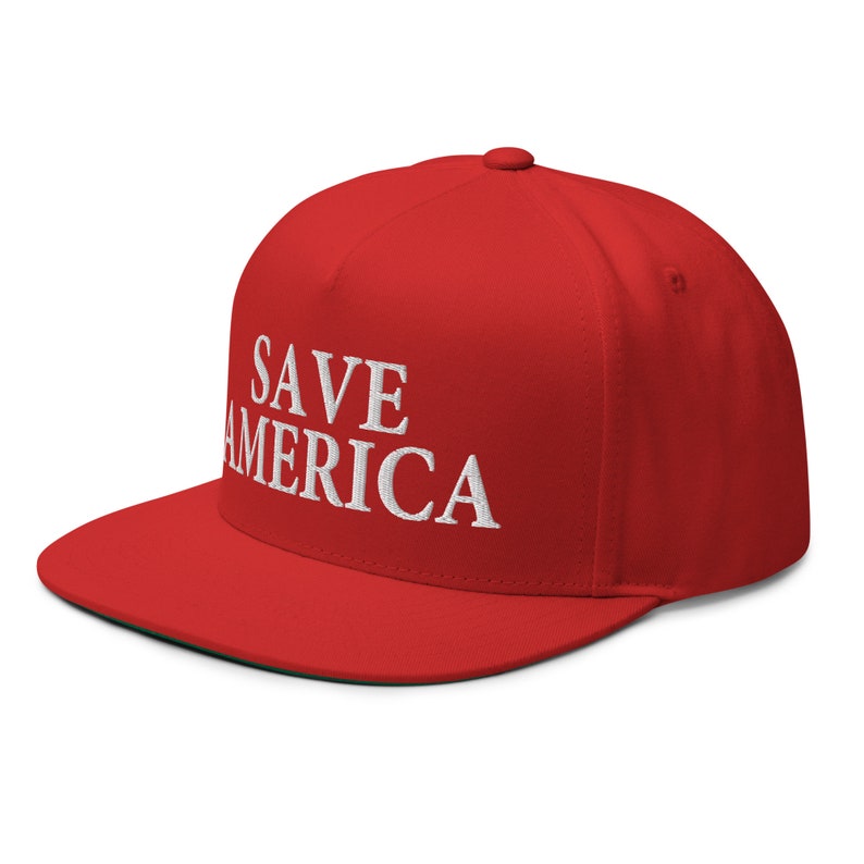Save America Red Patriotic Trump 2024 Hat - RAF COLLECTION