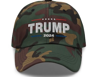 Hat for fans and admirers of President Trump, embroidered hat, cap - RAF COLLECTION
