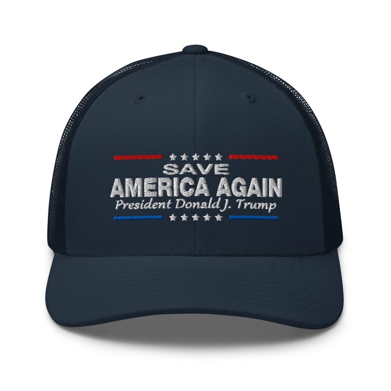 2024 Save America Again Trump Embroidered Cap - RAF COLLECTION