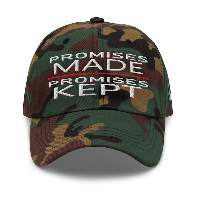 Cap for Trump supporters - Promises made - promises kept - RAF COLLECTION