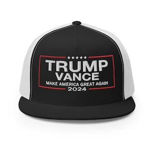 Hat for supporters of President Trump and VP Vance embroidered hat - RAF COLLECTION
