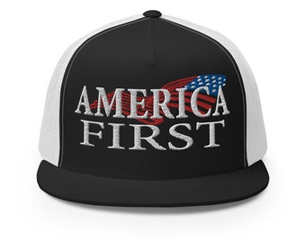 Cap America First Embroidered hat Cap - RAF COLLECTION