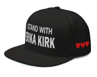 I stand with Erika Kirk hat, cap - RAF COLLECTION