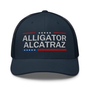 Cap for pro-Trump patriots, alligator alcatraz ICE supporters - RAF COLLECTION