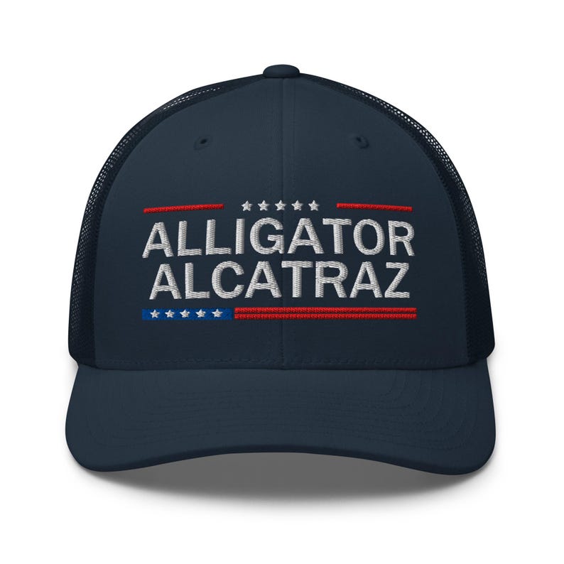 Cap for pro-Trump patriots, alligator alcatraz ICE supporters - RAF COLLECTION