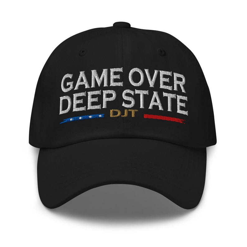 Cap Game over Deep State - hat for Trump supporters - RAF COLLECTION