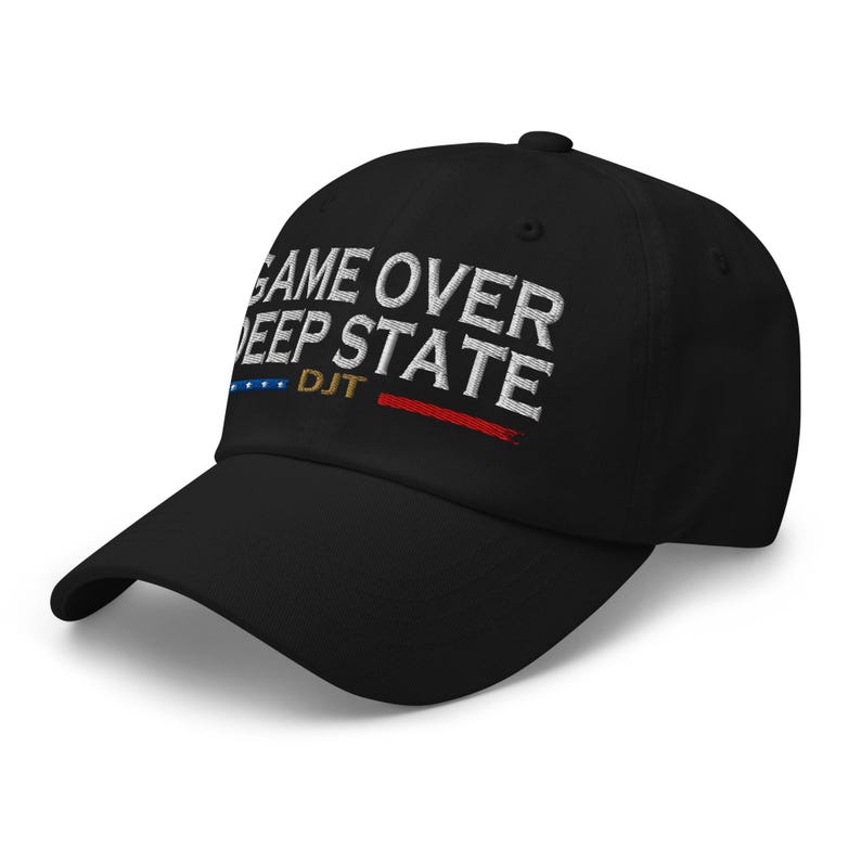 Cap Game over Deep State - hat for Trump supporters - RAF COLLECTION