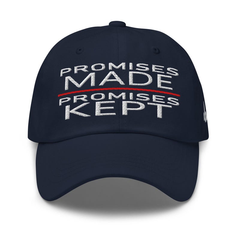 Cap for Trump supporters - Promises made - promises kept - RAF COLLECTION
