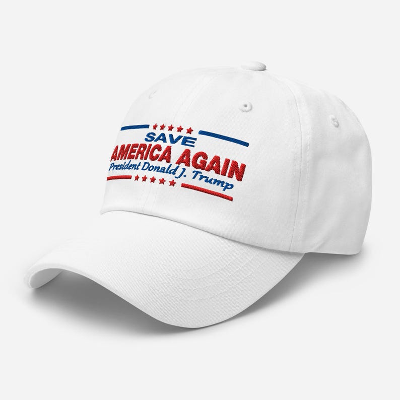 2024 Save America Again Trump Embroidered Hat Cap - RAF COLLECTION