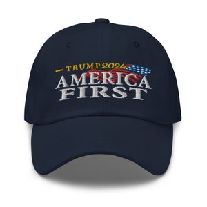 America First Trump 2024 Hat - RAF COLLECTION