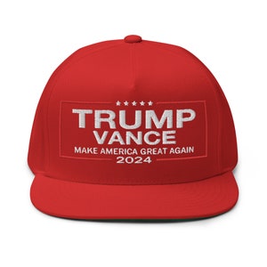 Hat for supporters of President Trump and VP Vance embroidered cap - RAF COLLECTION