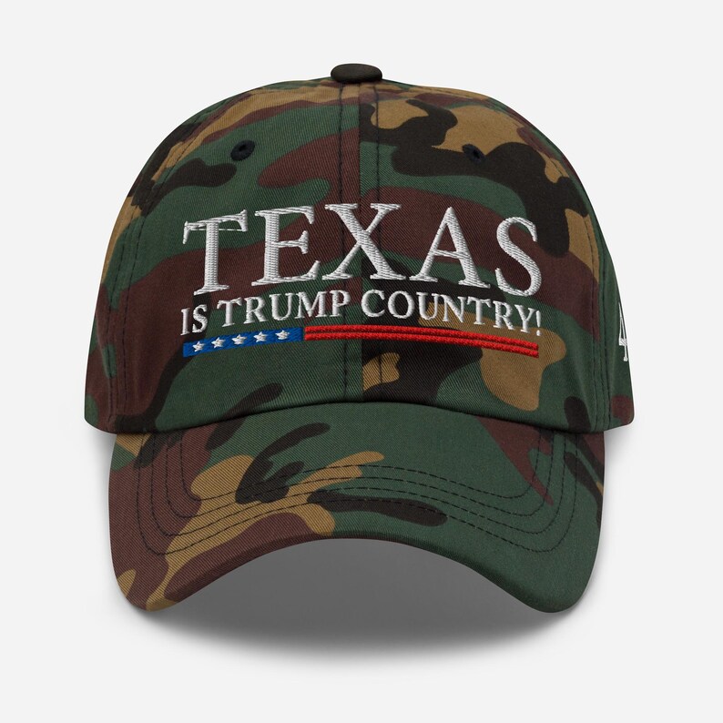 Texas is Trump Country! Red cotton hat for President supporter - RAF COLLECTION
