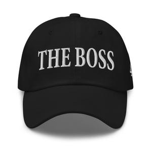 Pro-President 45-47 Dad hat: Donald Trump jokes 'I'm the boss' before meeting on final day of G7 summit - RAF COLLECTION