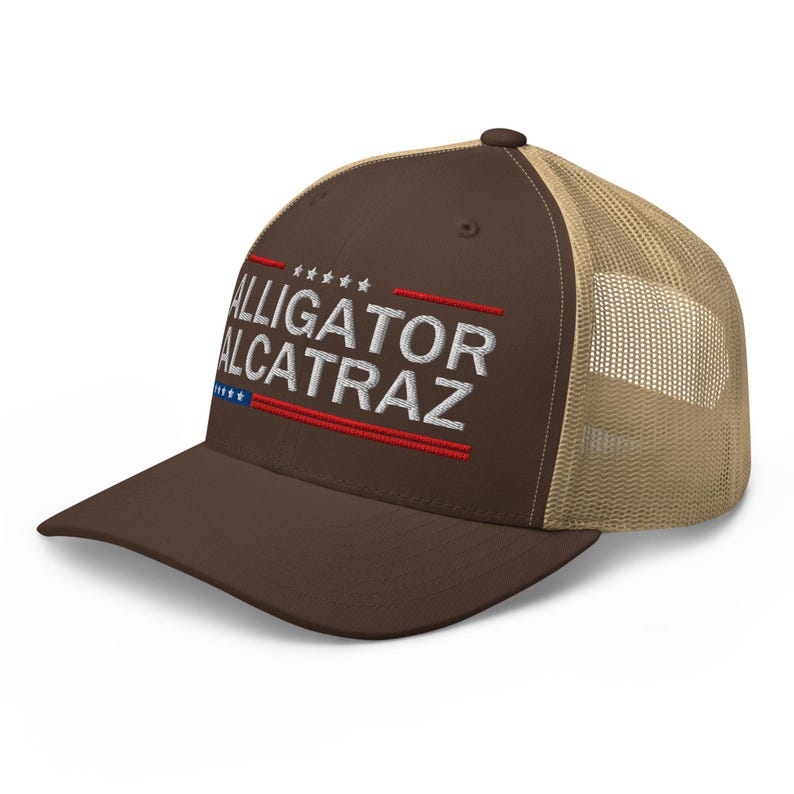 Cap for pro-Trump patriots, alligator alcatraz ICE supporters - RAF COLLECTION