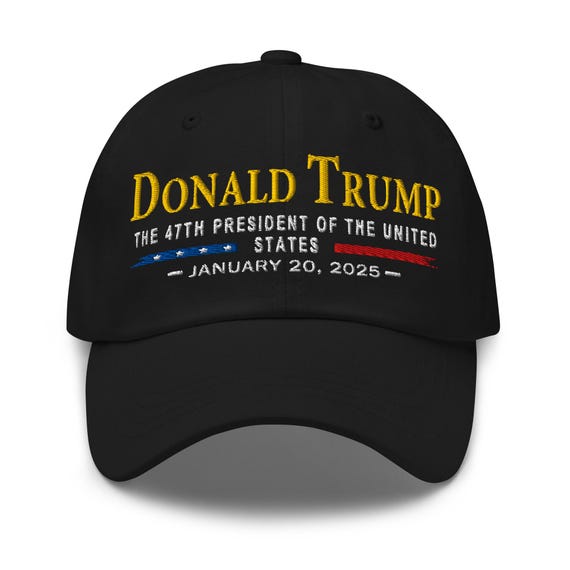 47th President Trump Inauguration Day Cap Embroidery Hat 01.20