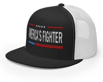 Casquette trucker Trump : Patriot USA - Collection RAF