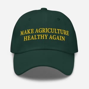 Make Agriculture Healthy Again, hat for Kennedy, Trump and MAHA supporters - RAF COLLECTION